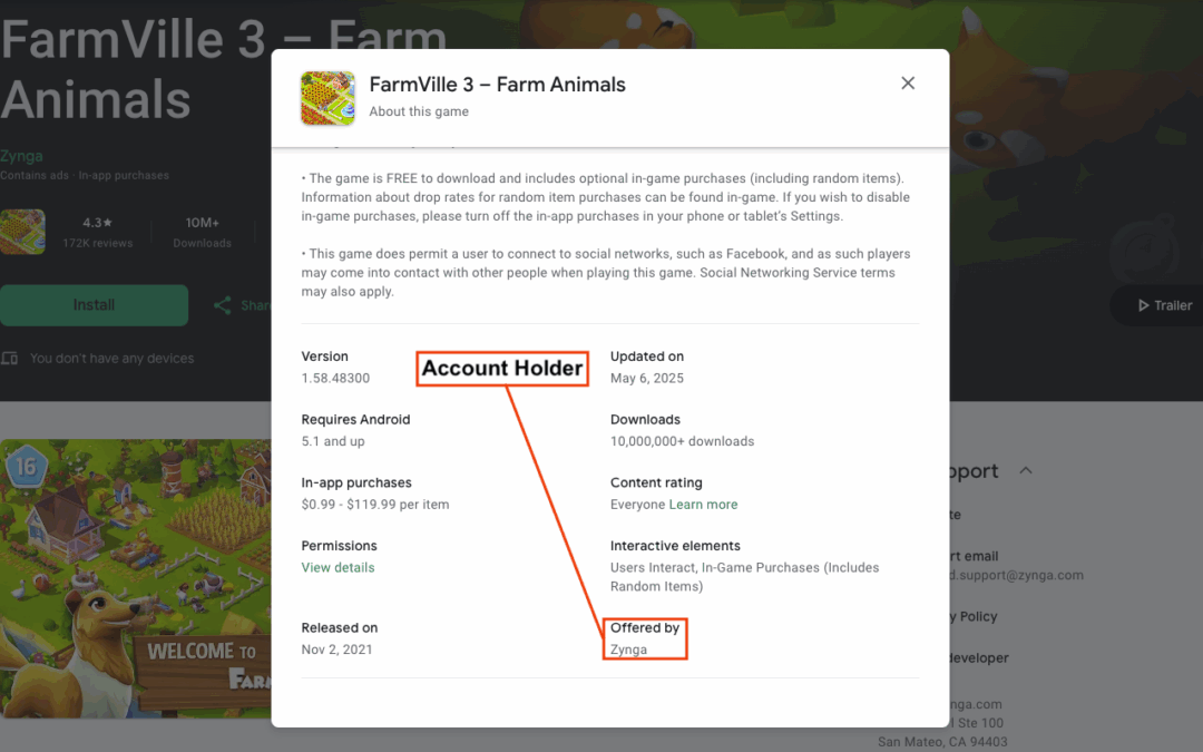 Me2B or Me2Who Knows: App Stores Fail to Provide Clear Legally Responsible Party
