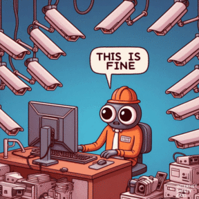 Graphic with "This is Fine"