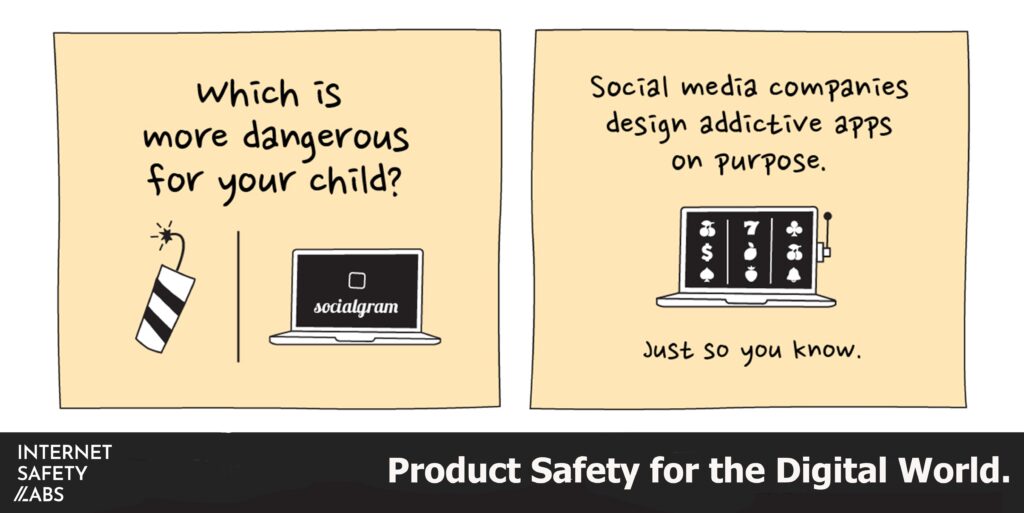 Graphic with "Which is More Dangerous"