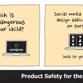 Graphic with "Which is More Dangerous"